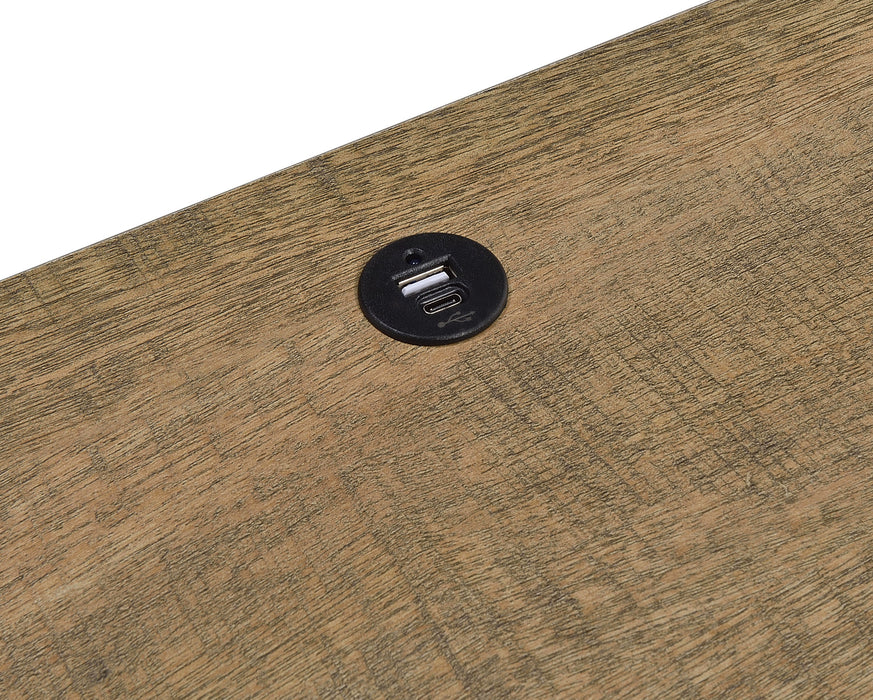 Westpark 2-drawer Nightstand LED s and USB