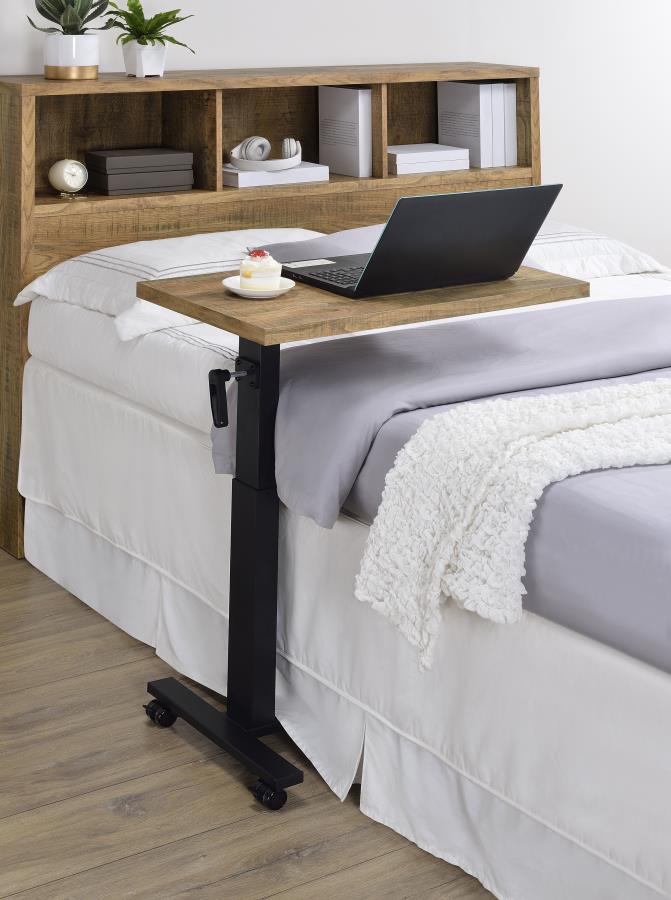 Mesa auxiliar de dormitorio móvil Westpark con altura regulable