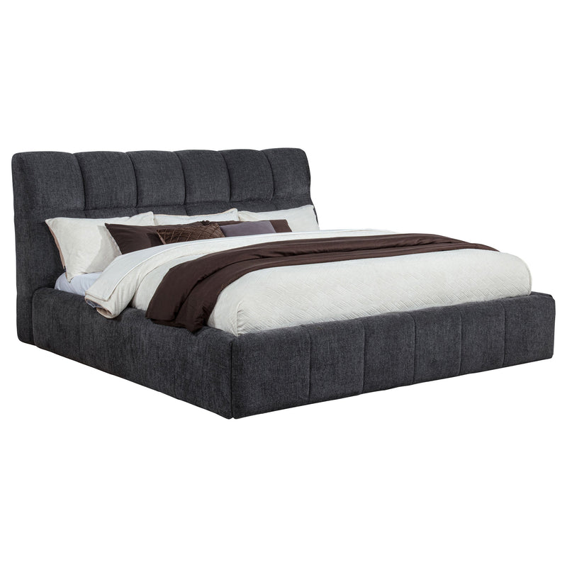 Nollet 48-inch Upholstered Panel Platform Bed