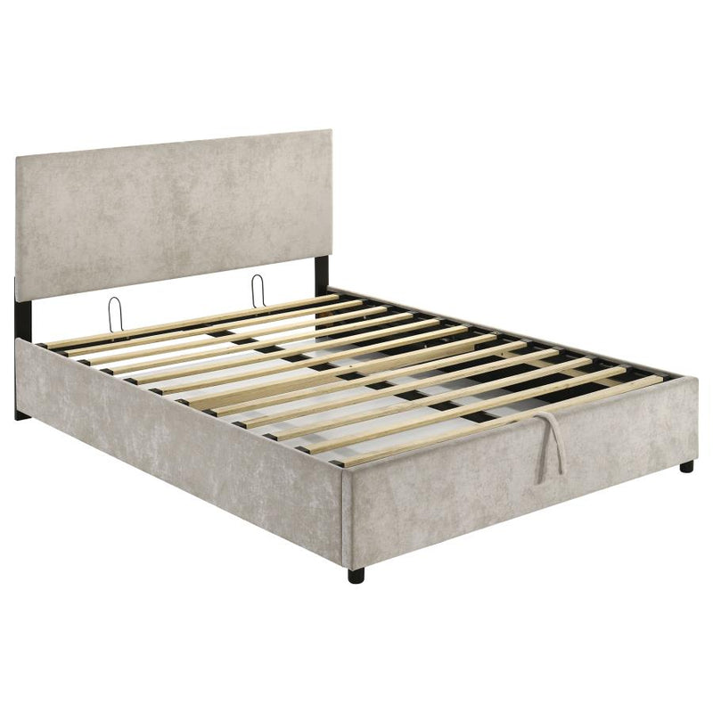 Reeves Upholstered Lift-Top Storage Platform Bed