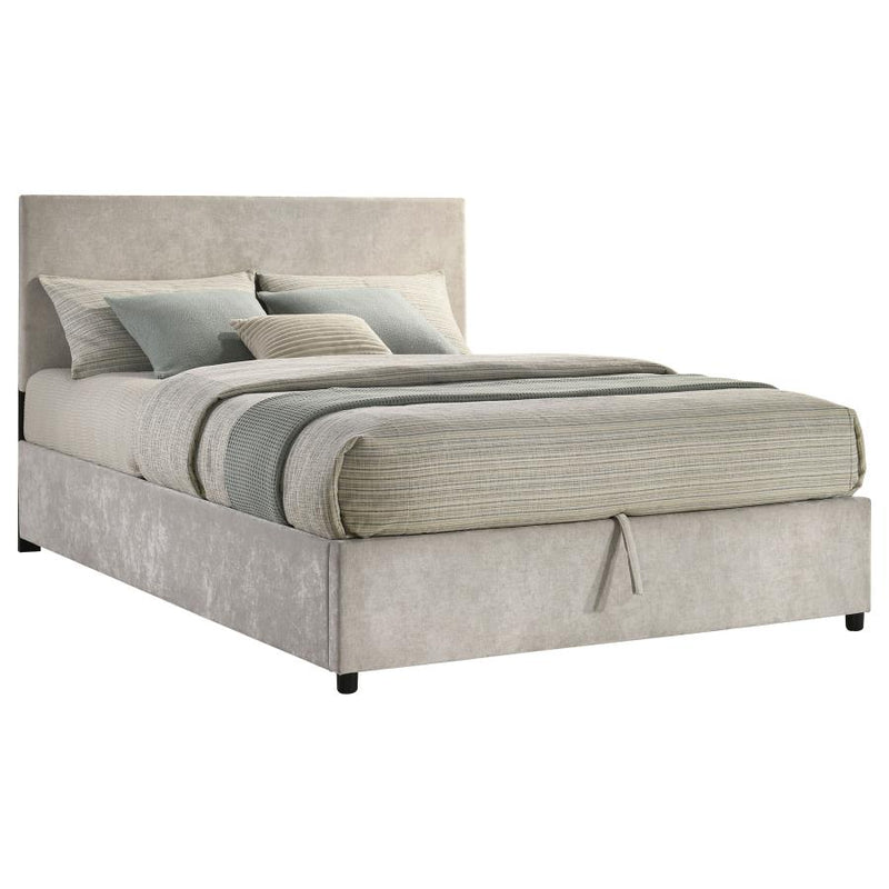 Reeves Upholstered Lift-Top Storage Platform Bed