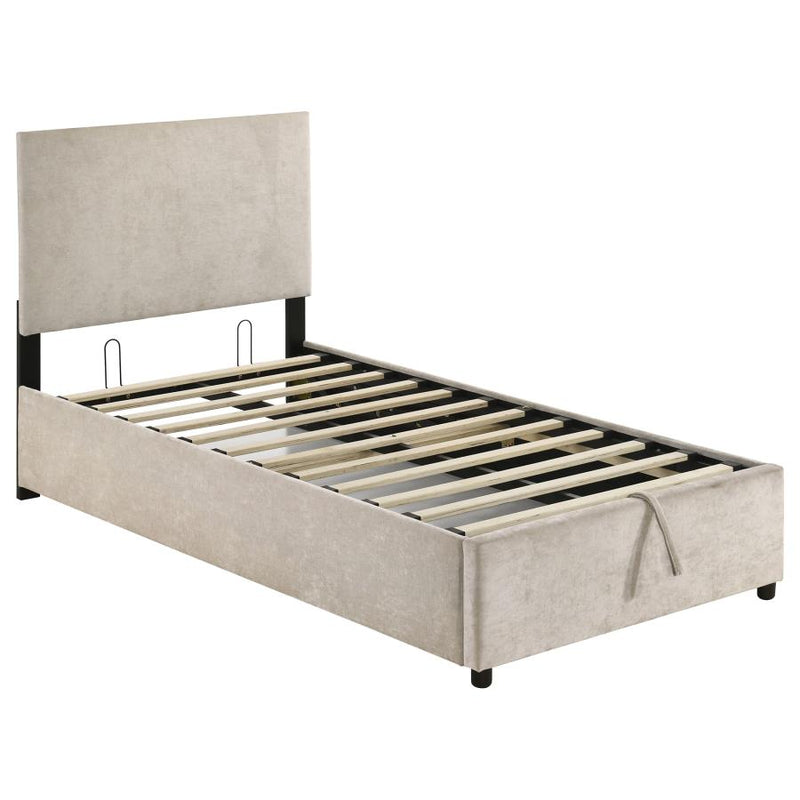 Reeves Upholstered Lift-Top Storage Platform Bed