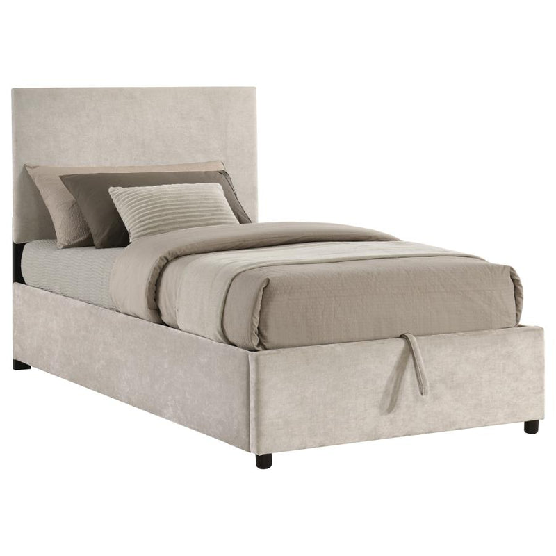 Reeves Upholstered Lift-Top Storage Platform Bed