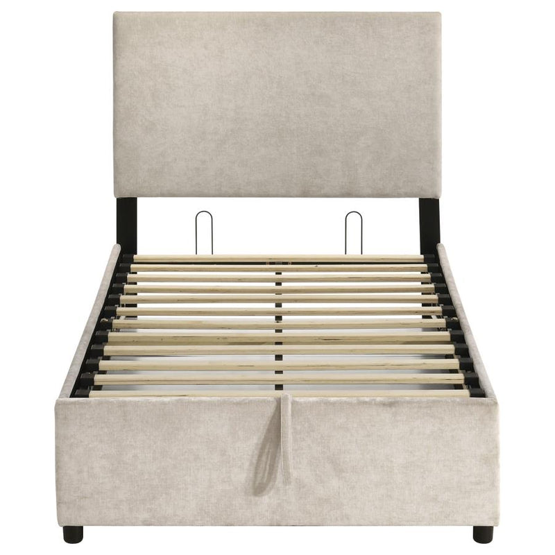 Reeves Upholstered Lift-Top Storage Platform Bed