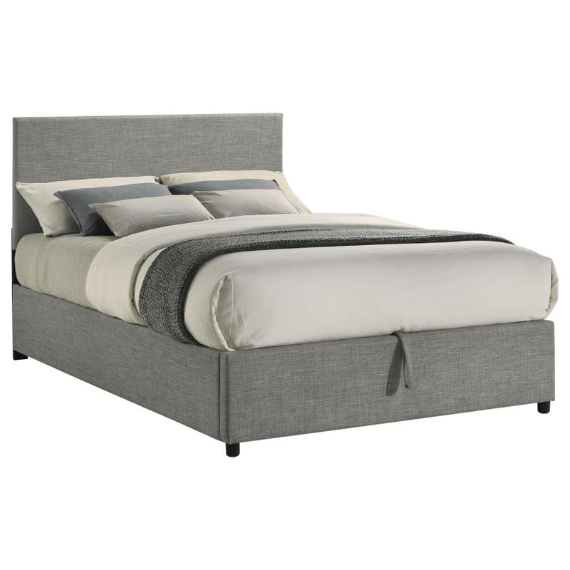 Reeves Upholstered Lift-Top Storage Platform Bed