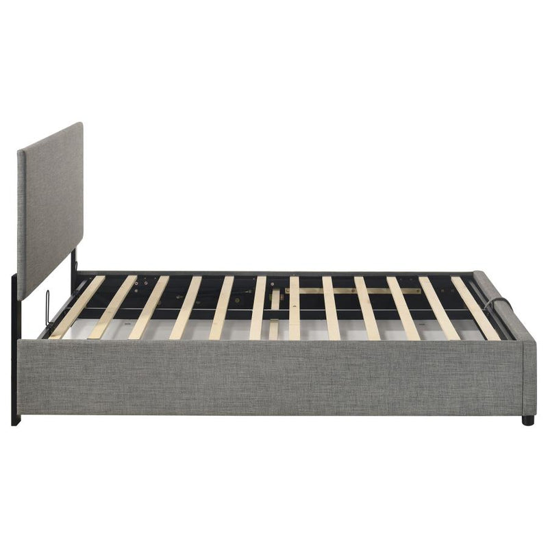 Reeves Upholstered Lift-Top Storage Platform Bed