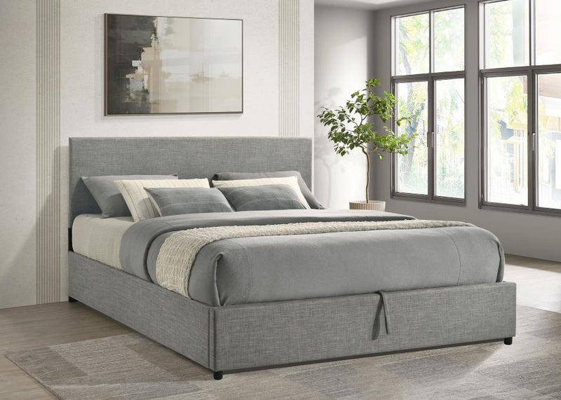 Reeves Upholstered Lift-Top Storage Platform Bed
