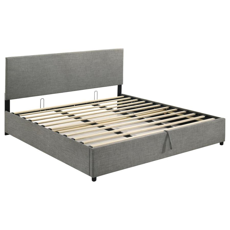 Reeves Upholstered Lift-Top Storage Platform Bed