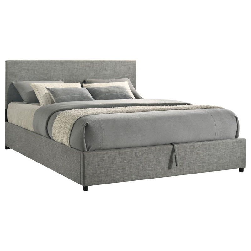 Reeves Upholstered Lift-Top Storage Platform Bed