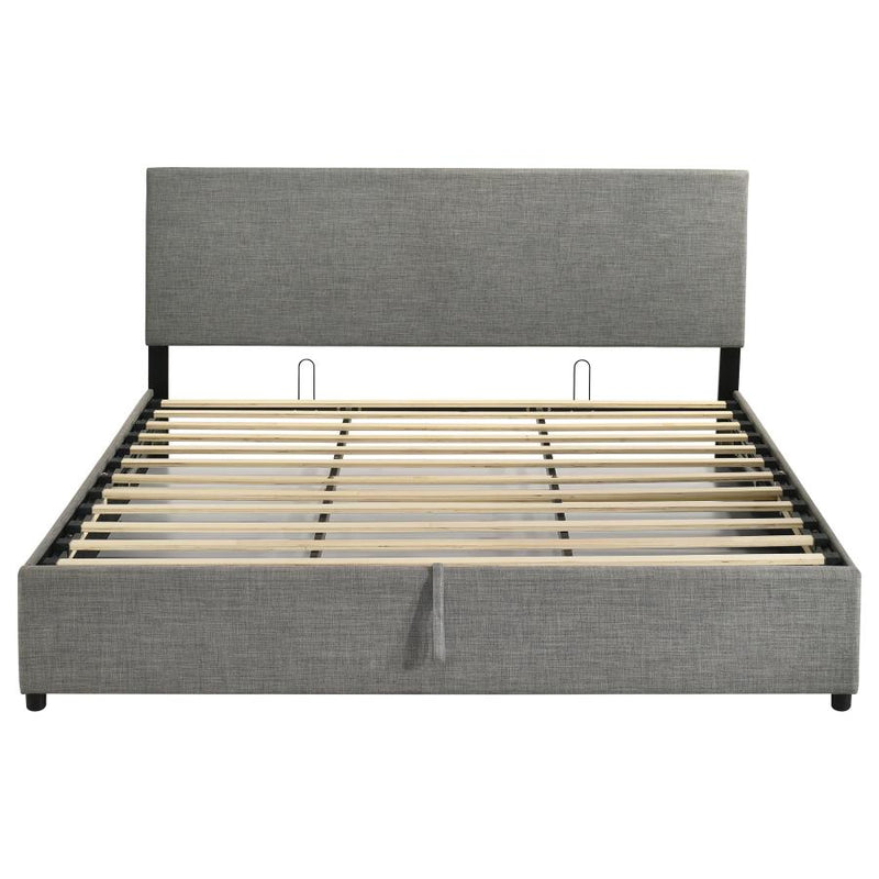 Reeves Upholstered Lift-Top Storage Platform Bed