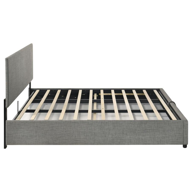 Reeves Upholstered Lift-Top Storage Platform Bed