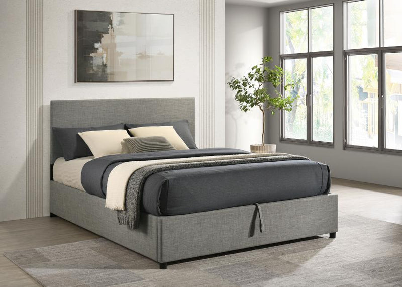 Reeves Upholstered Lift-Top Storage Platform Bed