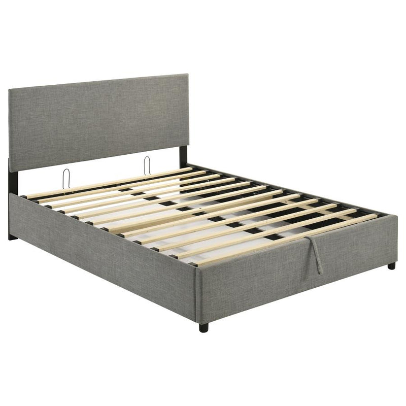 Reeves Upholstered Lift-Top Storage Platform Bed