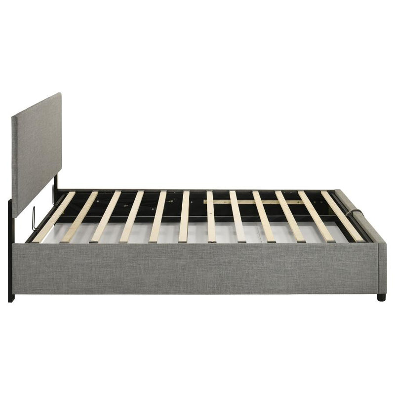 Reeves Upholstered Lift-Top Storage Platform Bed