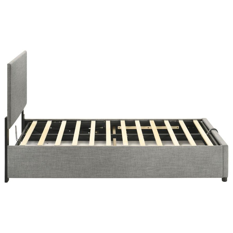 Reeves Upholstered Lift-Top Storage Platform Bed