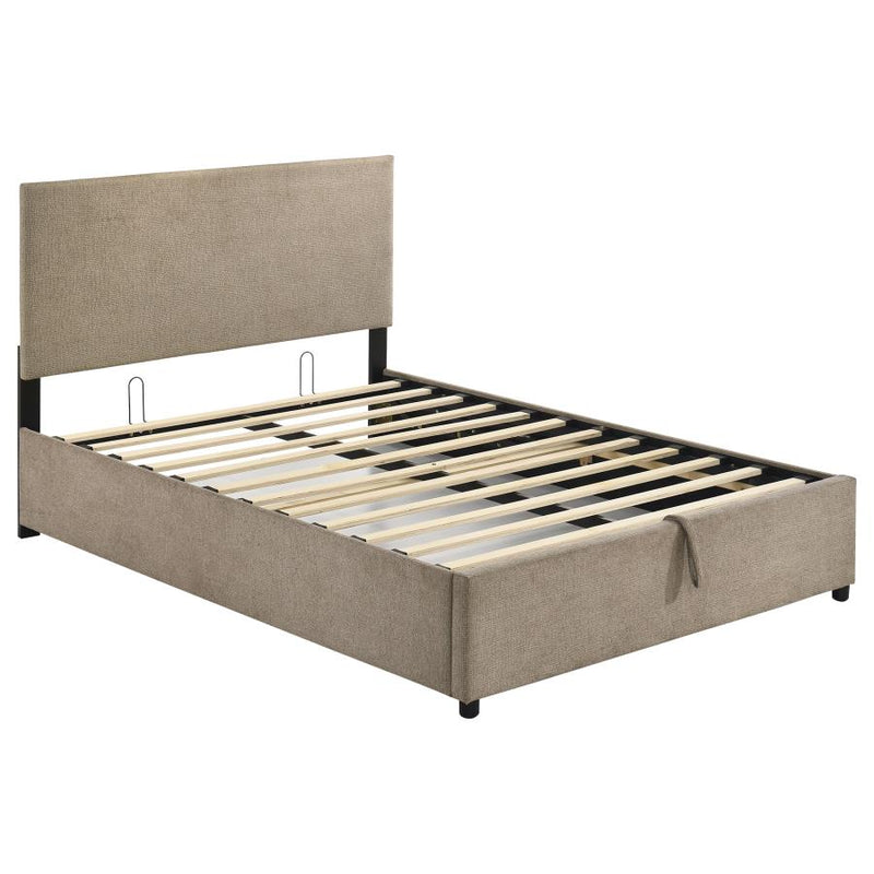 Reeves Upholstered Lift-Top Storage Platform Bed