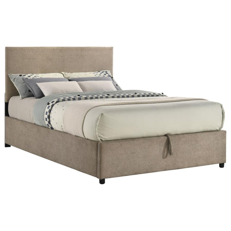 Reeves Upholstered Lift-Top Storage Platform Bed