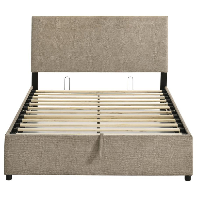 Reeves Upholstered Lift-Top Storage Platform Bed