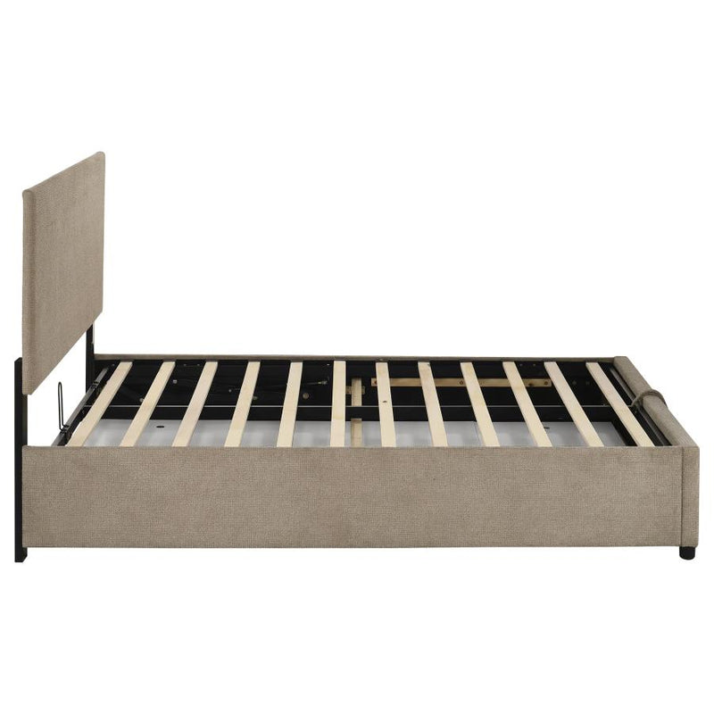 Reeves Upholstered Lift-Top Storage Platform Bed