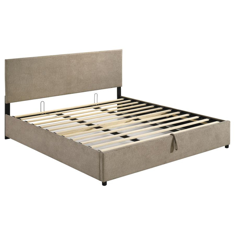 Reeves Upholstered Lift-Top Storage Platform Bed