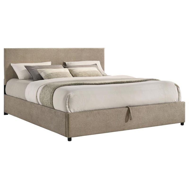 Reeves Upholstered Lift-Top Storage Platform Bed
