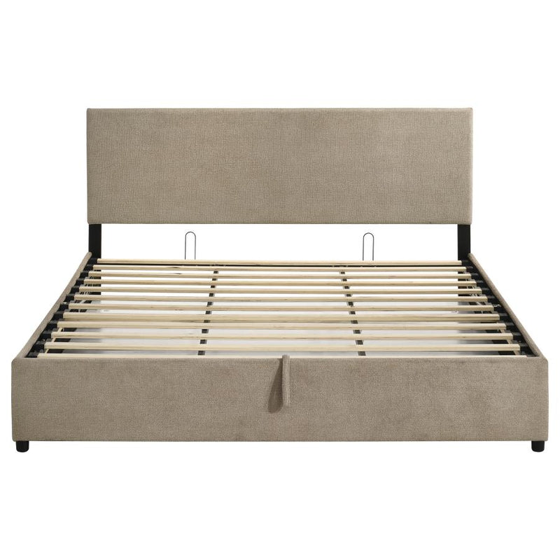 Reeves Upholstered Lift-Top Storage Platform Bed