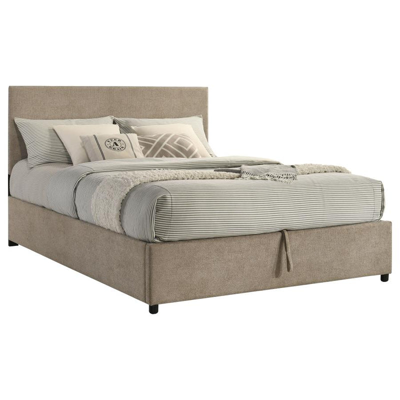 Reeves Upholstered Lift-Top Storage Platform Bed