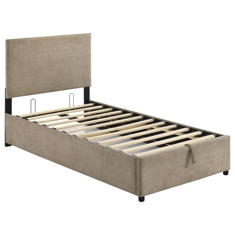 Reeves Upholstered Lift-Top Storage Platform Bed