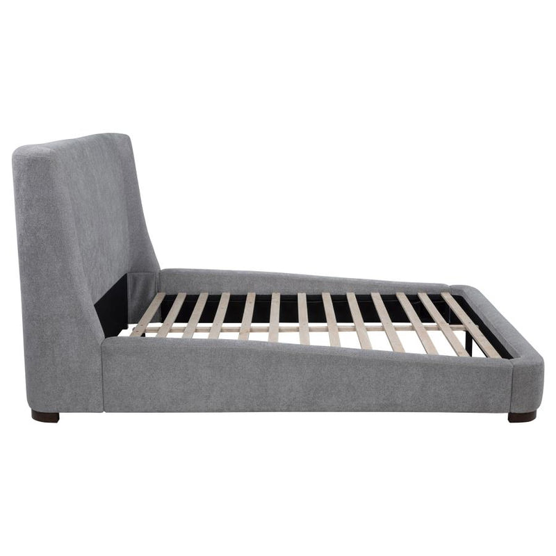 Rennes Upholstered Wingback Platform Bed