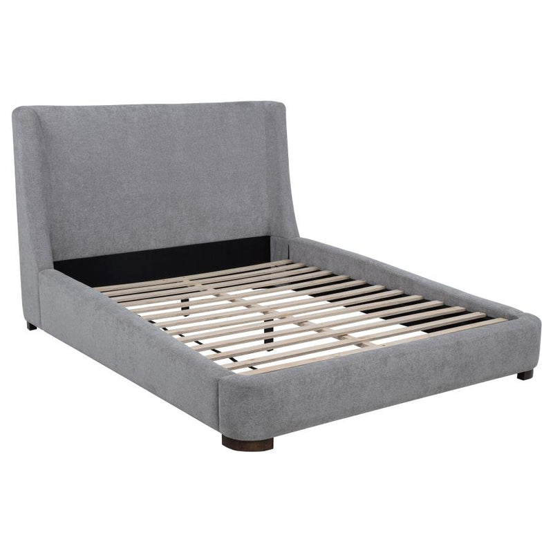 Rennes Upholstered Wingback Platform Bed