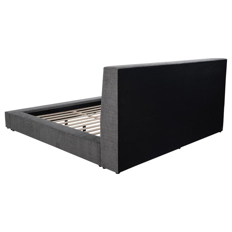 Dreux Upholstered Panel Platform Bed