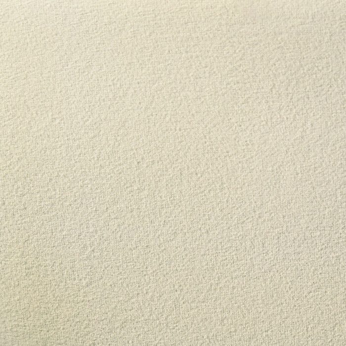 Evelyn Upholstered Panel Platform Bed Ivory