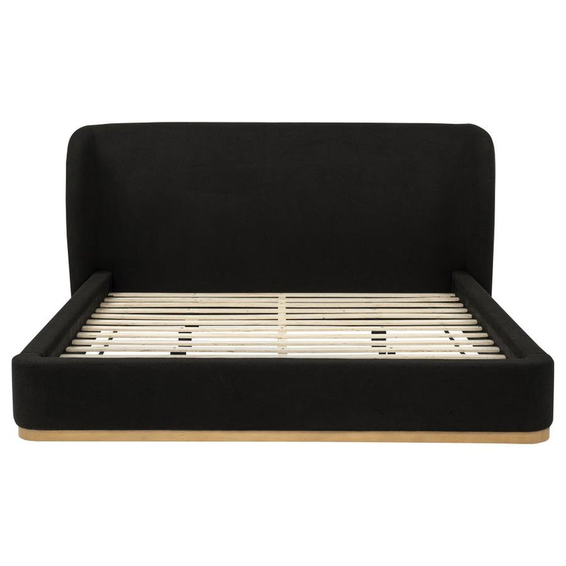 Blaire Upholstered Wingback Platform Bed
