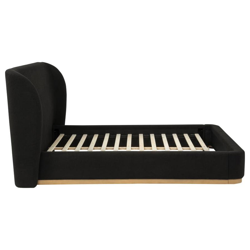 Blaire Upholstered Wingback Platform Bed