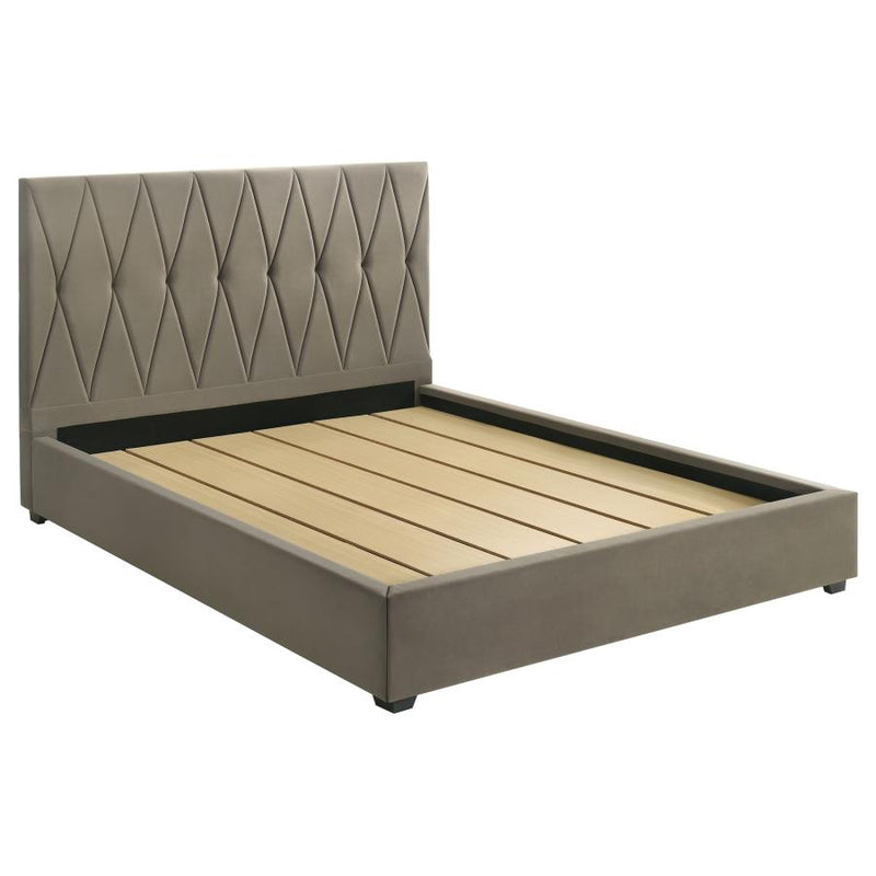 Delsea Upholstered Panel Platform Bed