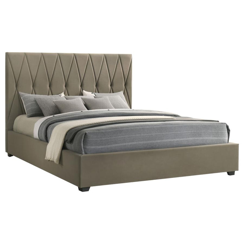Delsea Upholstered Panel Platform Bed