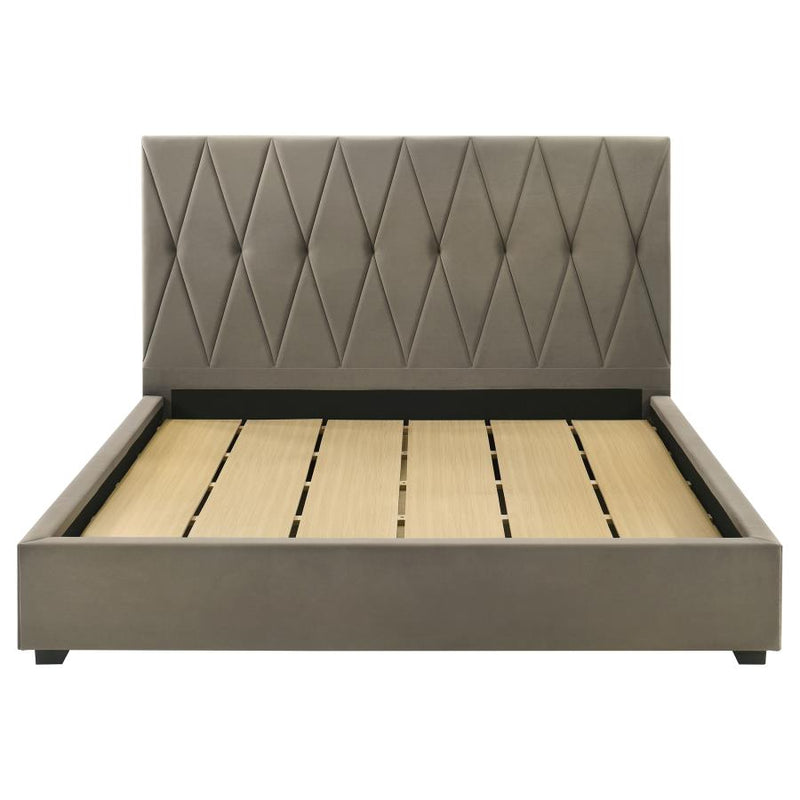 Delsea Upholstered Panel Platform Bed