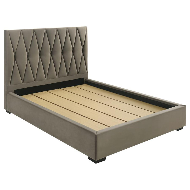 Delsea Upholstered Panel Platform Bed