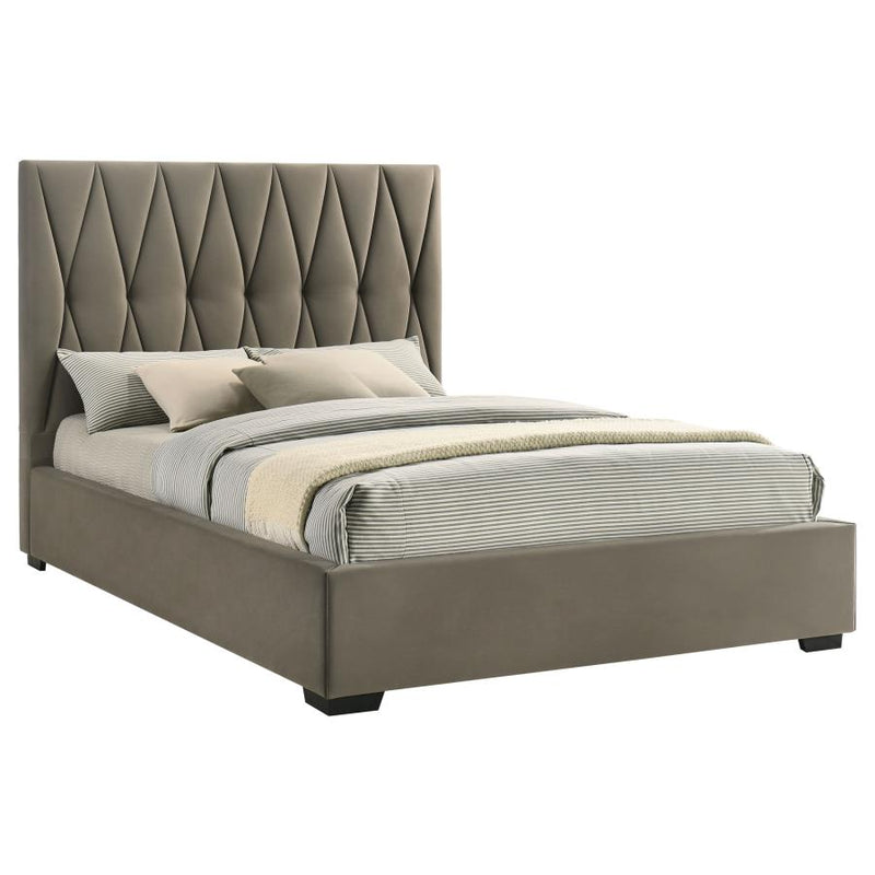 Delsea Upholstered Panel Platform Bed