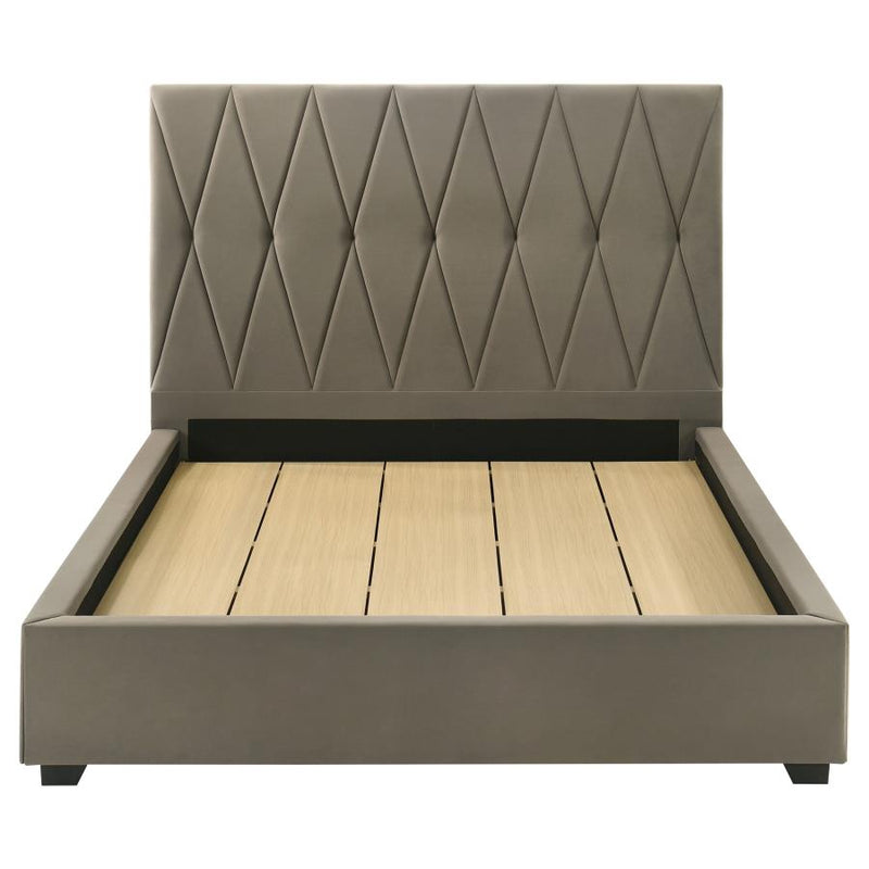 Delsea Upholstered Panel Platform Bed