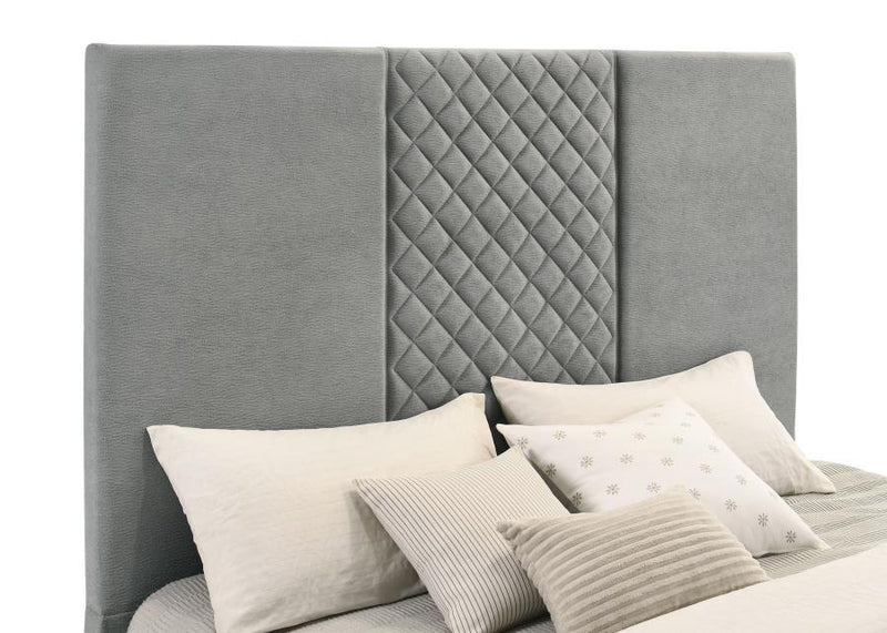 Tara 61-inch Upholstered Panel TV Bed
