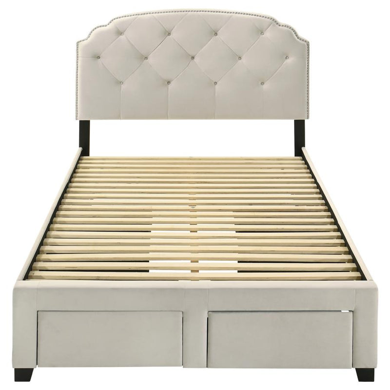 Marianna 4-drawer Upholstered Storage Bed