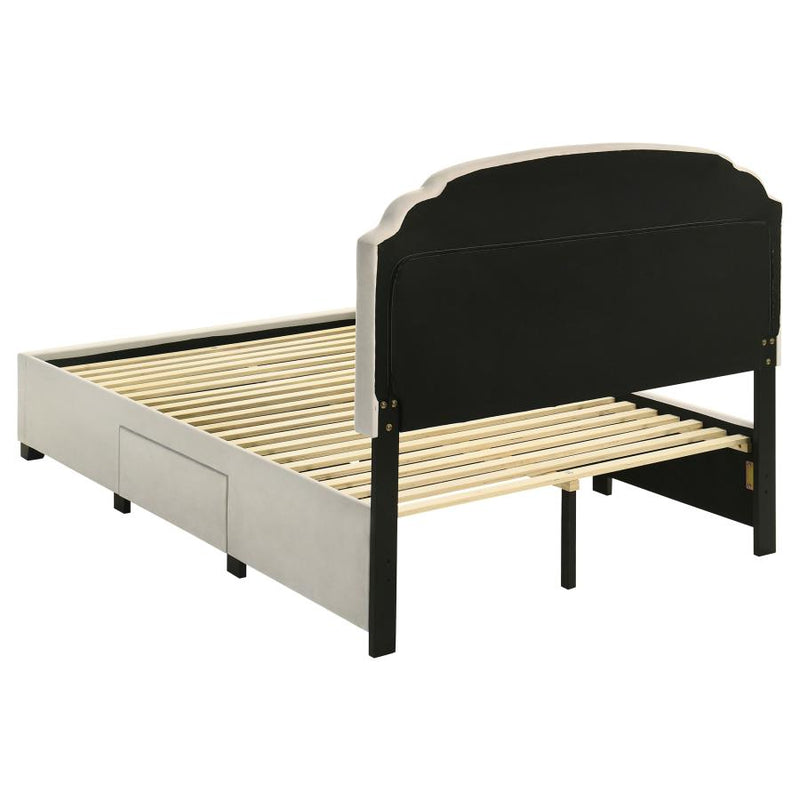 Marianna 4-drawer Upholstered Storage Bed