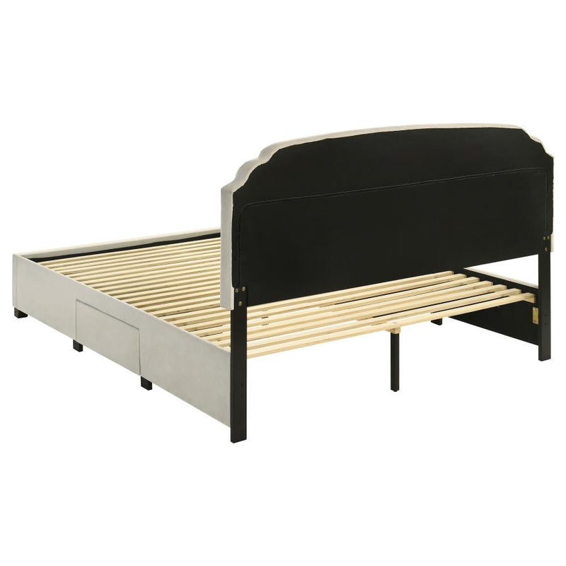 Marianna 4-drawer Upholstered Storage Bed