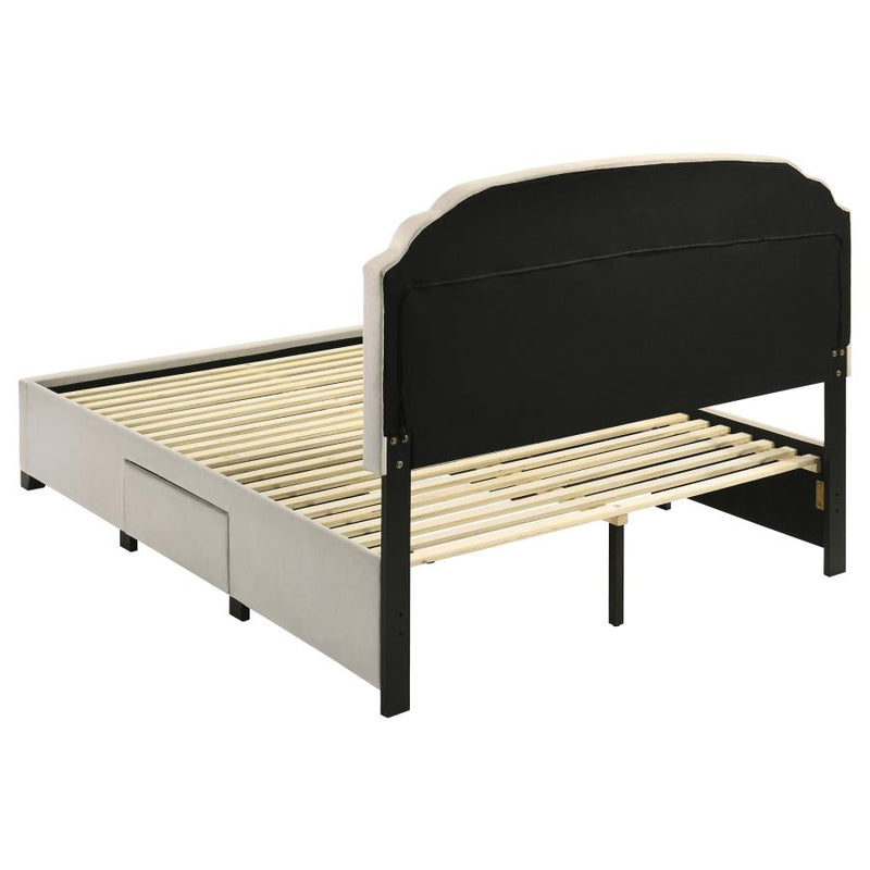 Marianna 4-drawer Upholstered Storage Bed