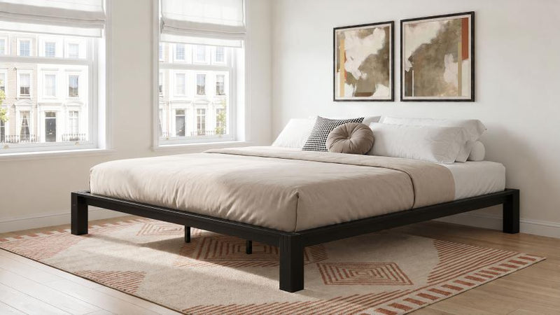 Gislen Easy Assembly Wood Platform Bed