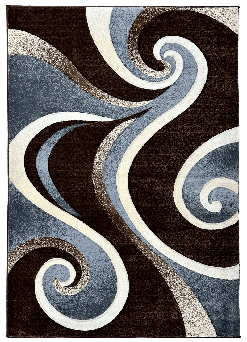 PREMIUM Design 327 Grey 7 Foot Round (6'6x6'6" Round)"