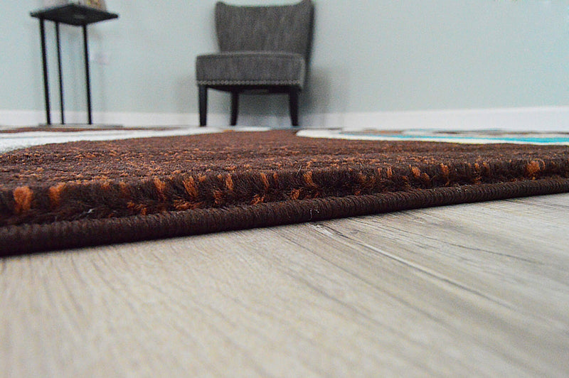 PREMIUM Design 327 Mocha 2x8 Runner (2'2x7'3")"