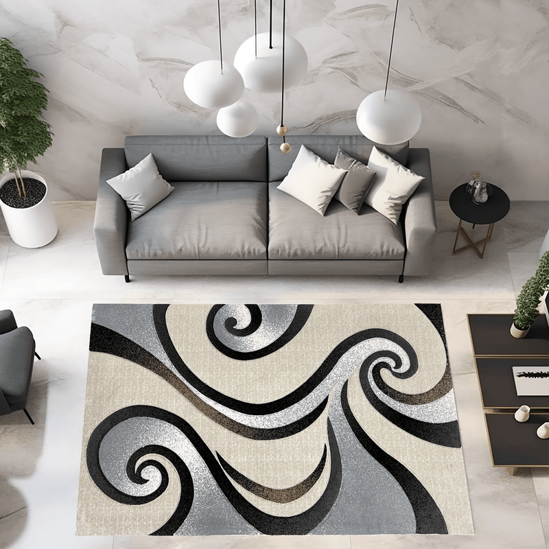 PREMIUM Design 327 Sand 7 Foot Round (6'6x6'6" Round)"
