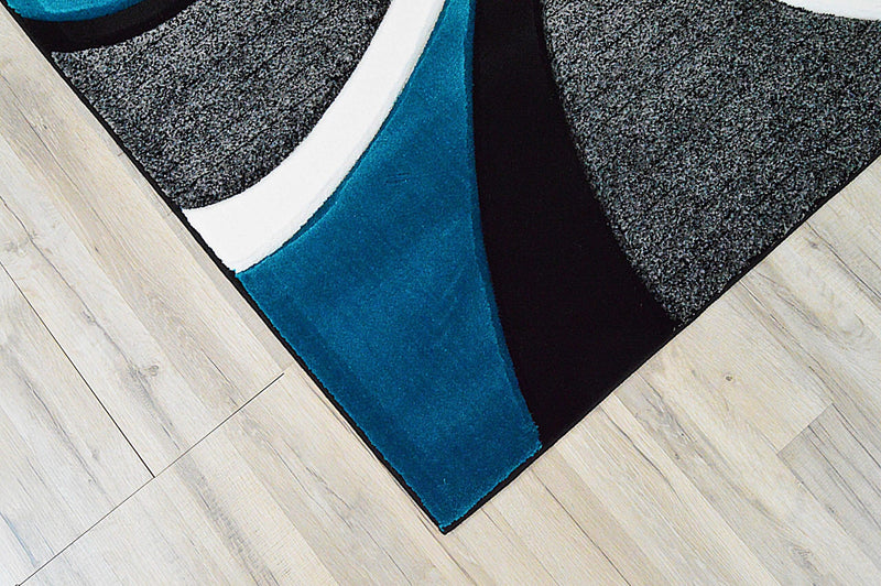 PREMIUM Design 327 Turquoise 2x8 Runner (2'2x7'3")"